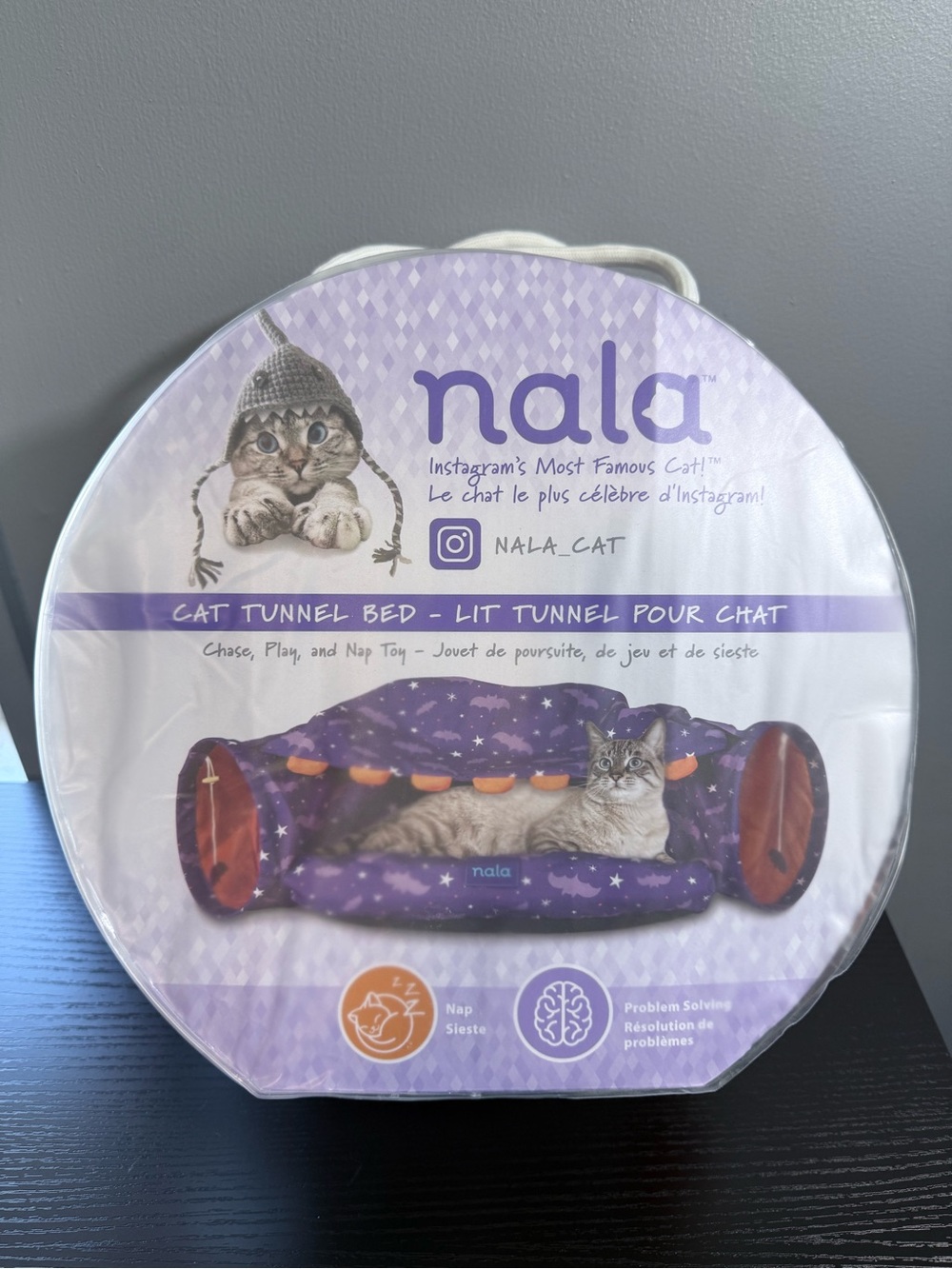 Nala Cat Tunnel Bed | Chase, Play & Nap Cat Toy | BRAND NEW